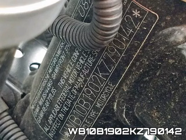 WB10B1902KZ790142 фото 2