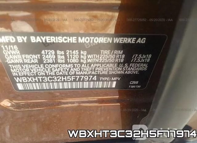 WBXHT3C32H5F77974 фото 10