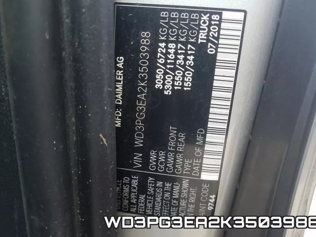 WD3PG3EA2K3503988 фото 2