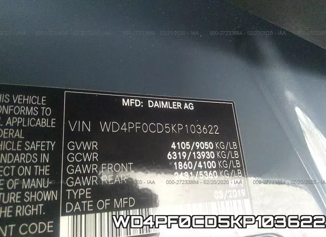 WD4PF0CD5KP103622 фото 10