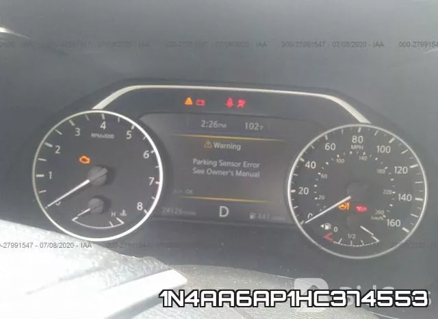 1N4AA6AP1HC374553 фото 8