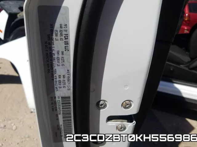 2C3CDZBT0KH556986 фото 2