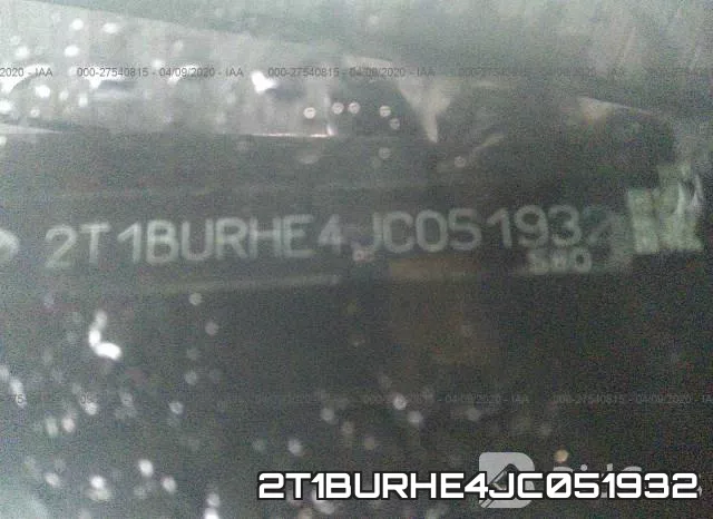 2T1BURHE4JC051932 фото 10