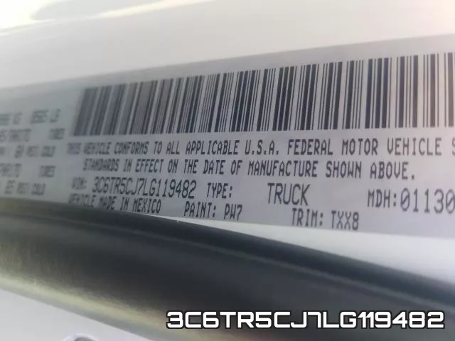 3C6TR5CJ7LG119482 фото 2