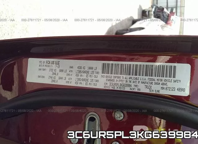 3C6UR5PL3KG639984 фото 10