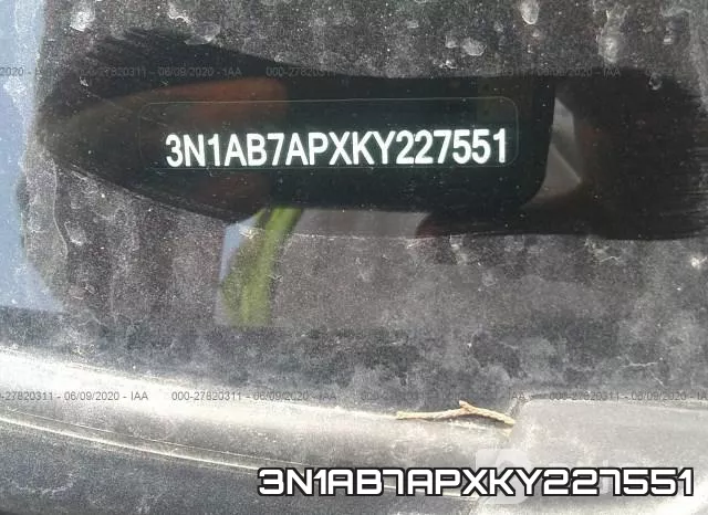 3N1AB7APXKY227551 фото 10