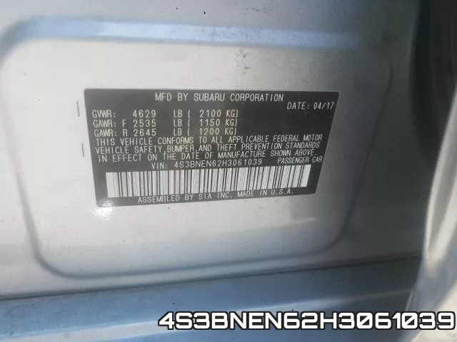 4S3BNEN62H3061039 фото 2