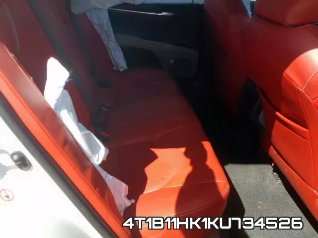4T1B11HK1KU734526 фото 7