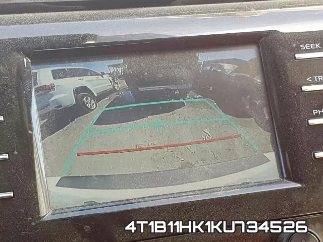 4T1B11HK1KU734526 фото 10
