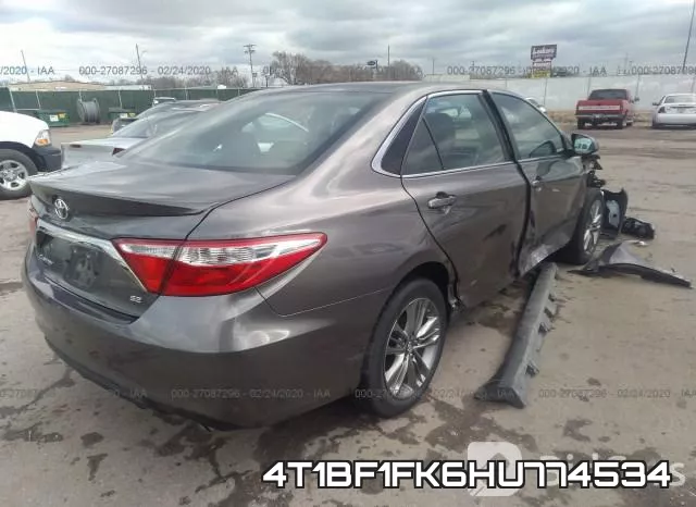 4T1BF1FK6HU774534 фото 5