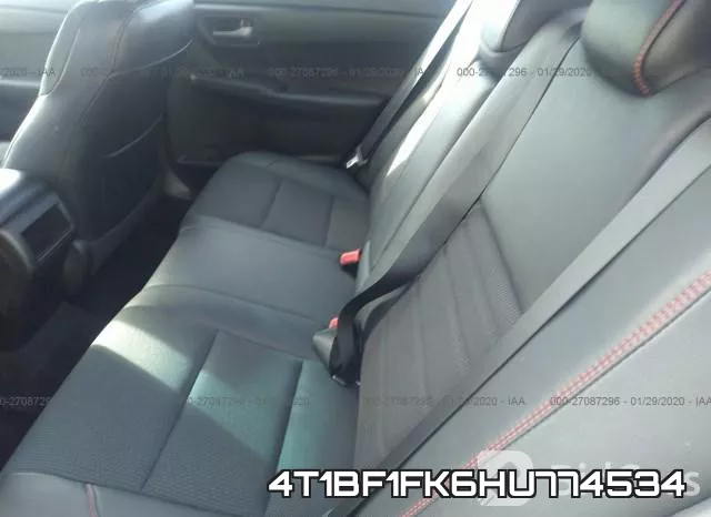 4T1BF1FK6HU774534 фото 9