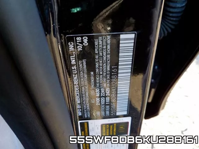 55SWF8DB6KU288161 фото 2