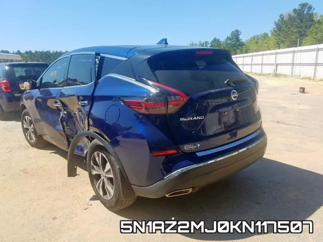 5N1AZ2MJ0KN117507 фото 4