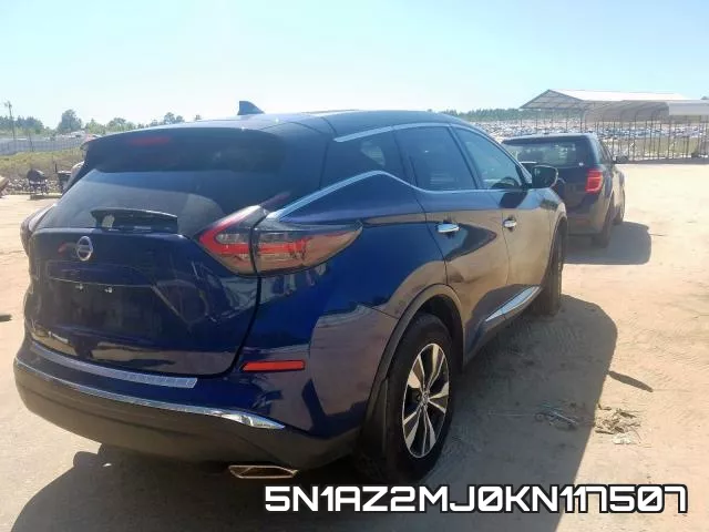 5N1AZ2MJ0KN117507 фото 5