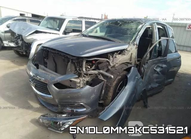 5N1DL0MM3KC531521 фото 3