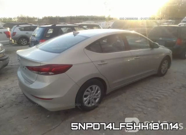 5NPD74LF5HH181714 фото 5