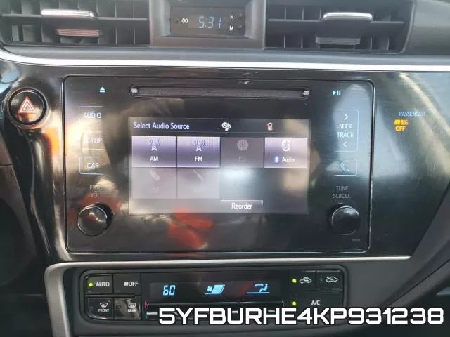 5YFBURHE4KP931238 фото 10
