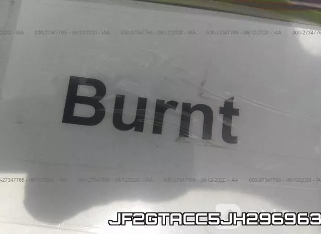 JF2GTACC5JH296963 фото 8