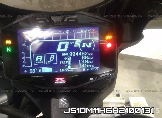 JS1DM11H6H2100131 фото 8