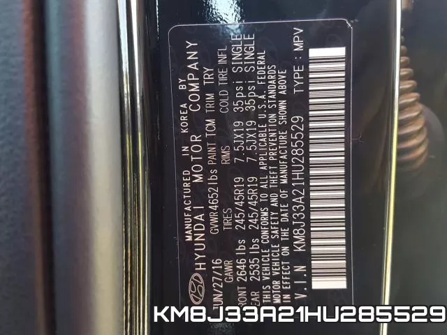 KM8J33A21HU285529 фото 2
