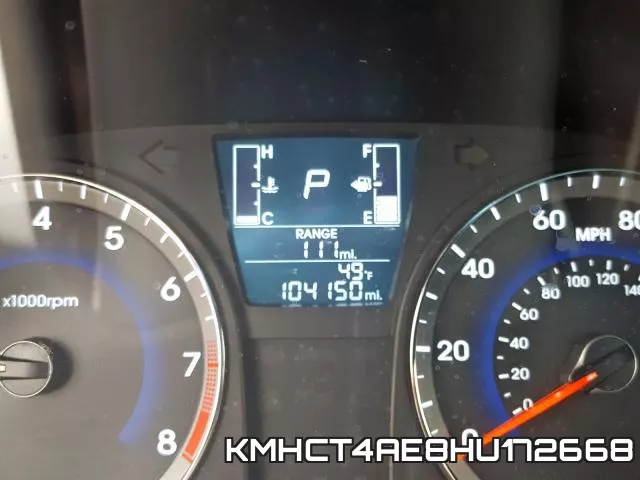 KMHCT4AE8HU172668 фото 9