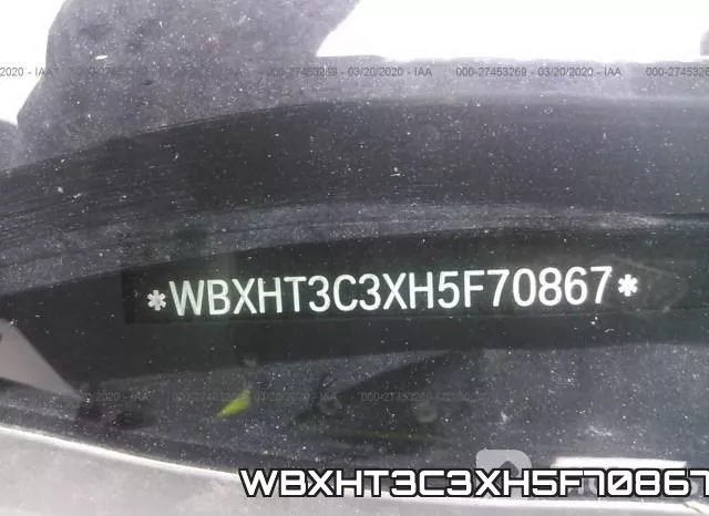 WBXHT3C3XH5F70867 фото 10