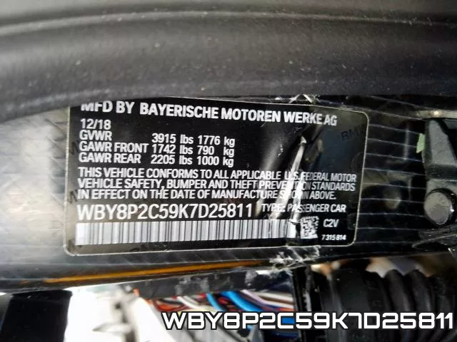WBY8P2C59K7D25811 фото 2