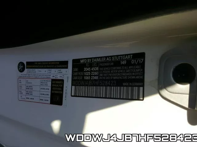 WDDWJ4JB7HF528423 фото 2