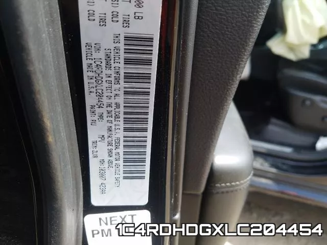 1C4RDHDGXLC204454 фото 2