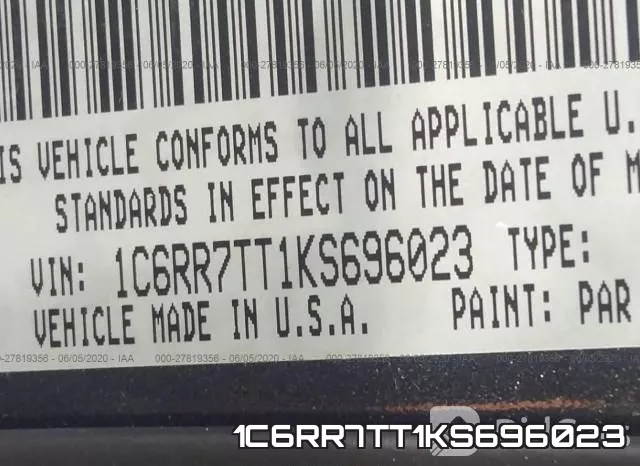 1C6RR7TT1KS696023 фото 10
