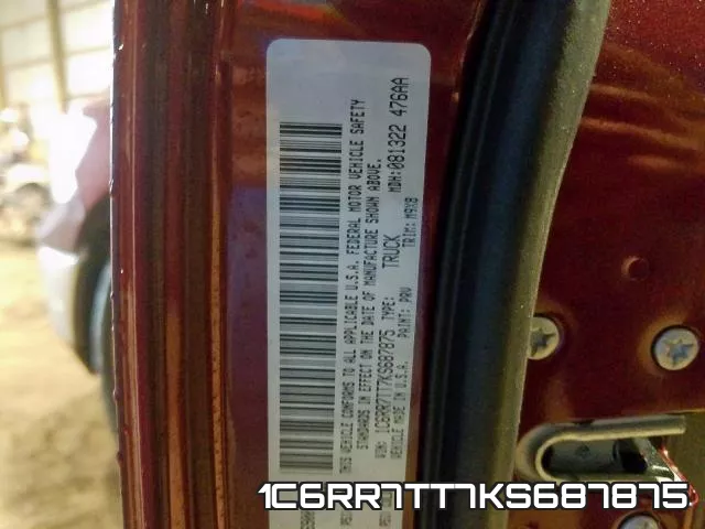 1C6RR7TT7KS687875 фото 2
