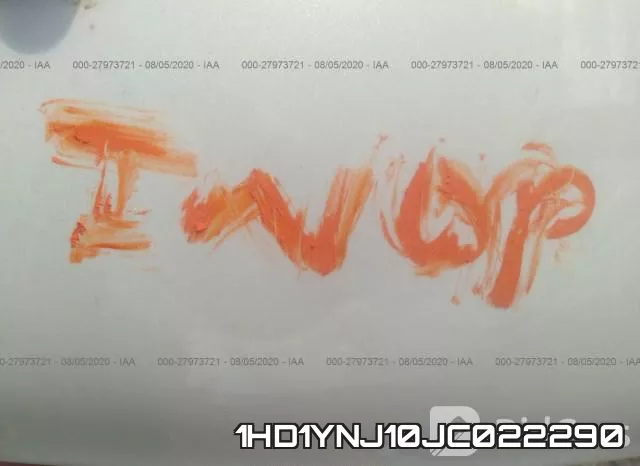 1HD1YNJ10JC022290 фото 8