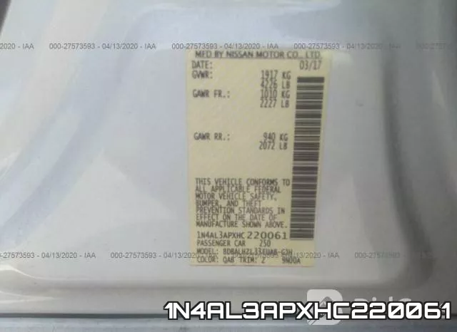 1N4AL3APXHC220061 фото 10