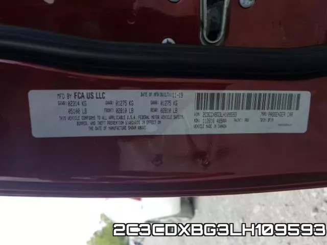 2C3CDXBG3LH109593 фото 2