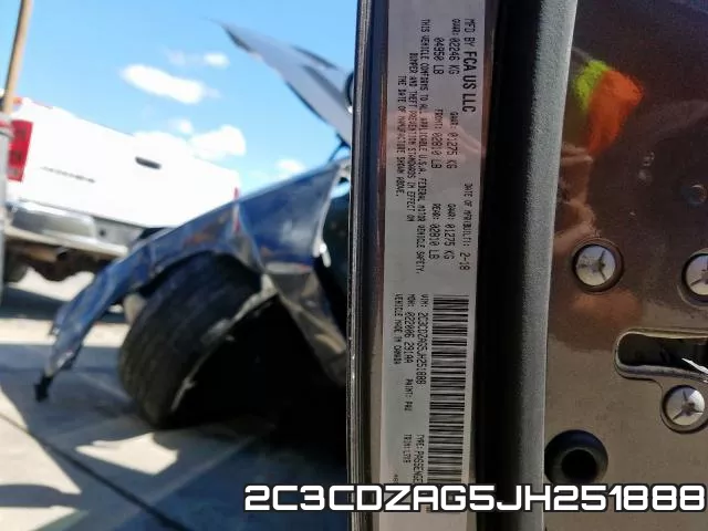 2C3CDZAG5JH251888 фото 2
