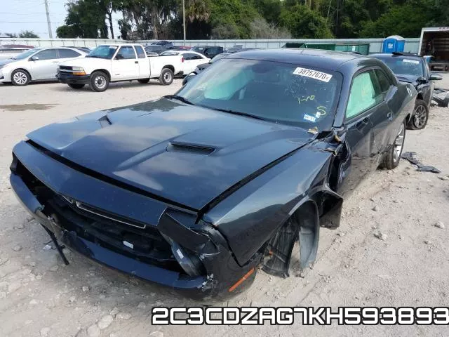 2C3CDZAG7KH593893 фото 3
