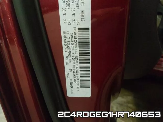 2C4RDGEG1HR740653 фото 2