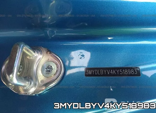 3MYDLBYV4KY518983 фото 10
