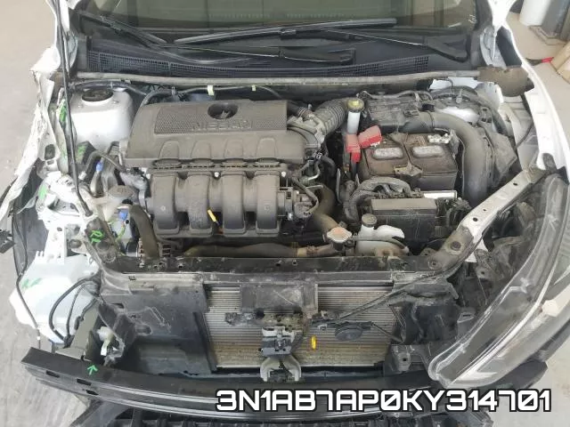 3N1AB7AP0KY314701 фото 8