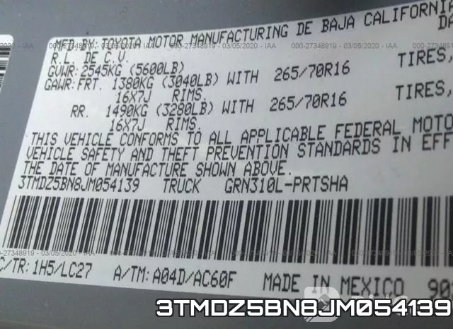 3TMDZ5BN8JM054139 фото 10