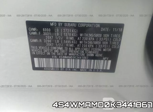 4S4WMAMD0K3441867 фото 10