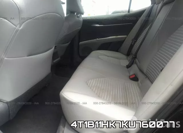 4T1B11HK7KU760077 фото 9