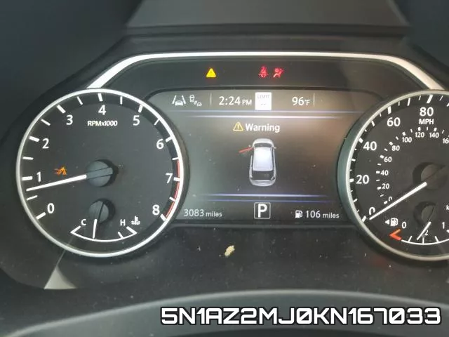 5N1AZ2MJ0KN167033 фото 9