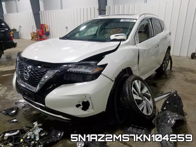 5N1AZ2MS7KN104259 фото 3