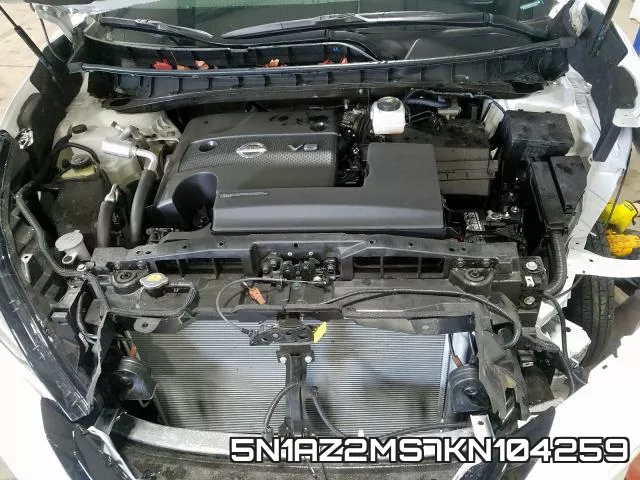 5N1AZ2MS7KN104259 фото 8