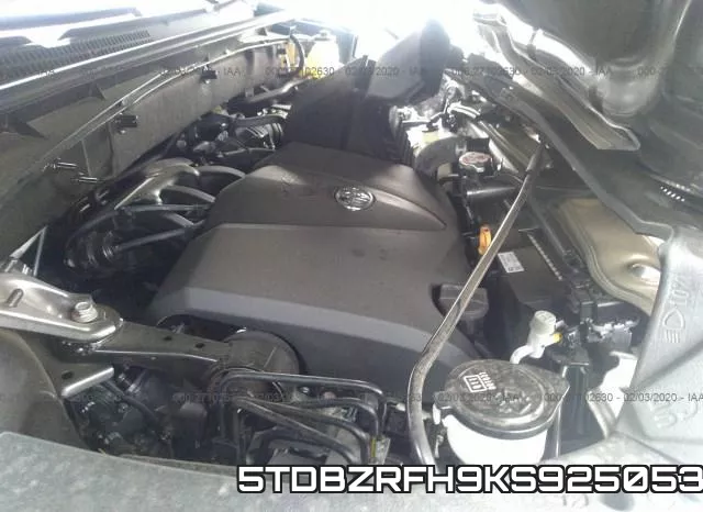 5TDBZRFH9KS925053 фото 2