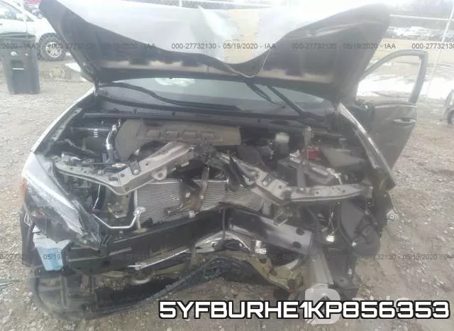5YFBURHE1KP856353 фото 2