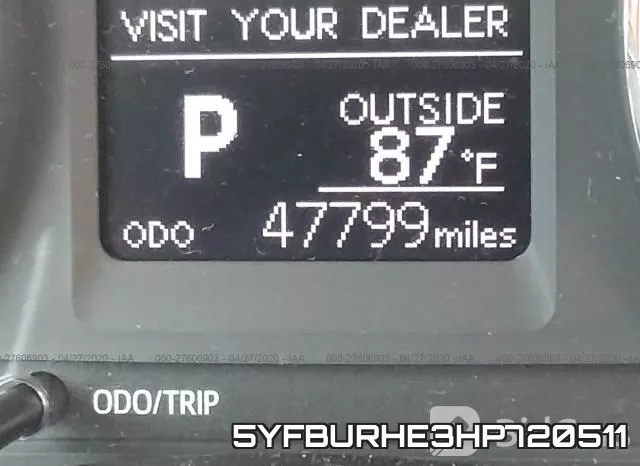 5YFBURHE3HP720511 фото 8