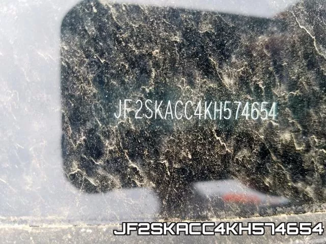 JF2SKACC4KH574654 фото 2