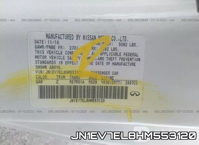 JN1EV7EL8HM553120 фото 10